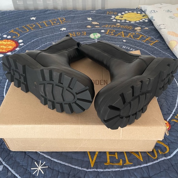 NIB Steve Madden Explorer lug sole chunky boots sz 8.5 - Picture 5 of 8